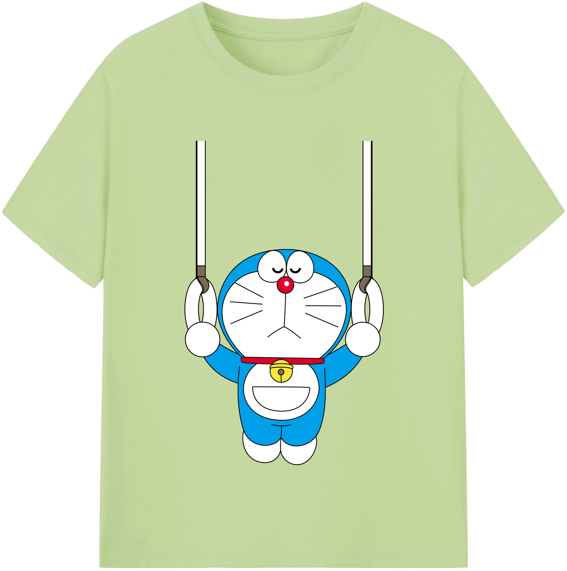 （画像用） ドラえもん Doraemon 綿100％半袖Tシャツ（フロントプリント）